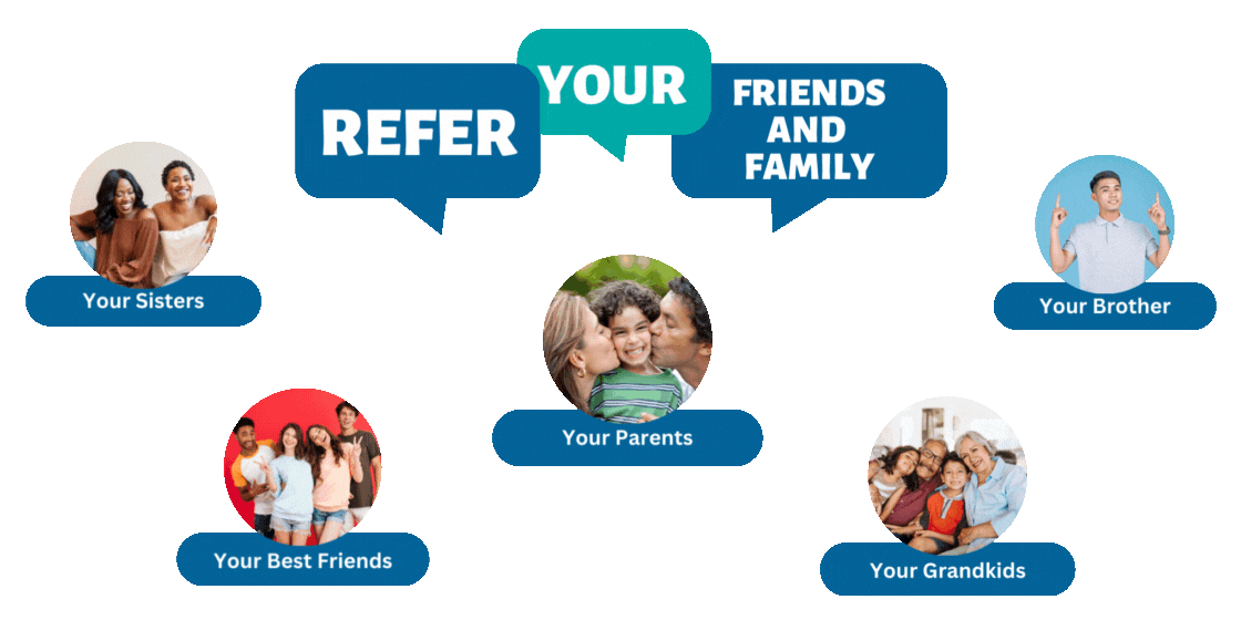 Refer Your Friends and Family