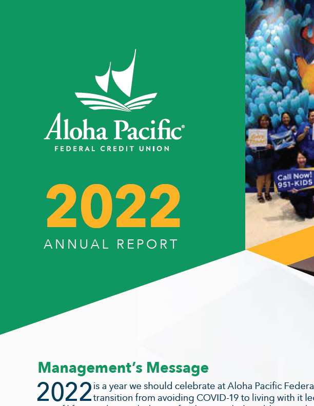 2022 Annual Report Cover